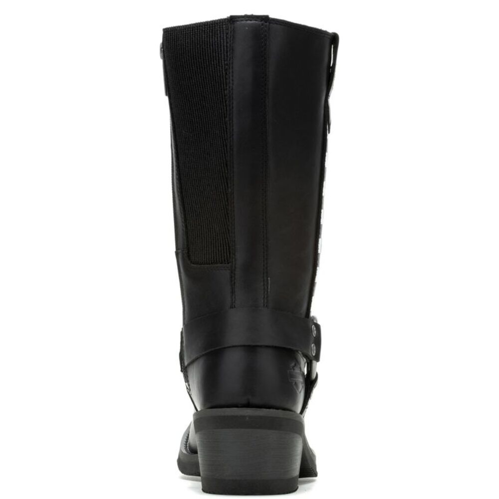 Harley-Davidson Womens Korsen Tall Black Boots (NWT) - Picture 7 of 7